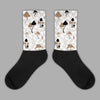 Jordan 5 SE “Sail” DopeSkill Sublimated Socks Mushroom Graphic Streetwear