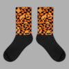 Jordan 12 Retro Brilliant Orange DopeSkill Sublimated Socks Mushroom Graphic Streetwear