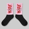 Arctic Pink 5s DopeSkill Sublimated Sock Hustle Graphic