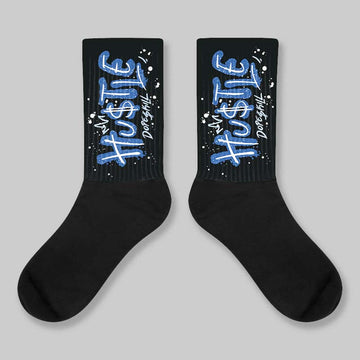 Awake NY x Racer Blue 5s DopeSkill Sublimated Sock Hustle Graphic
