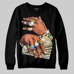 'Prosperous Hands' DopeSkill Graphic Sweatshirt Streetwear - Black