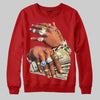 'Prosperous Hands' DopeSkill Graphic Sweatshirt Streetwear - Red