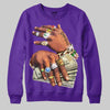'Prosperous Hands' DopeSkill Graphic Sweatshirt Streetwear - Purple