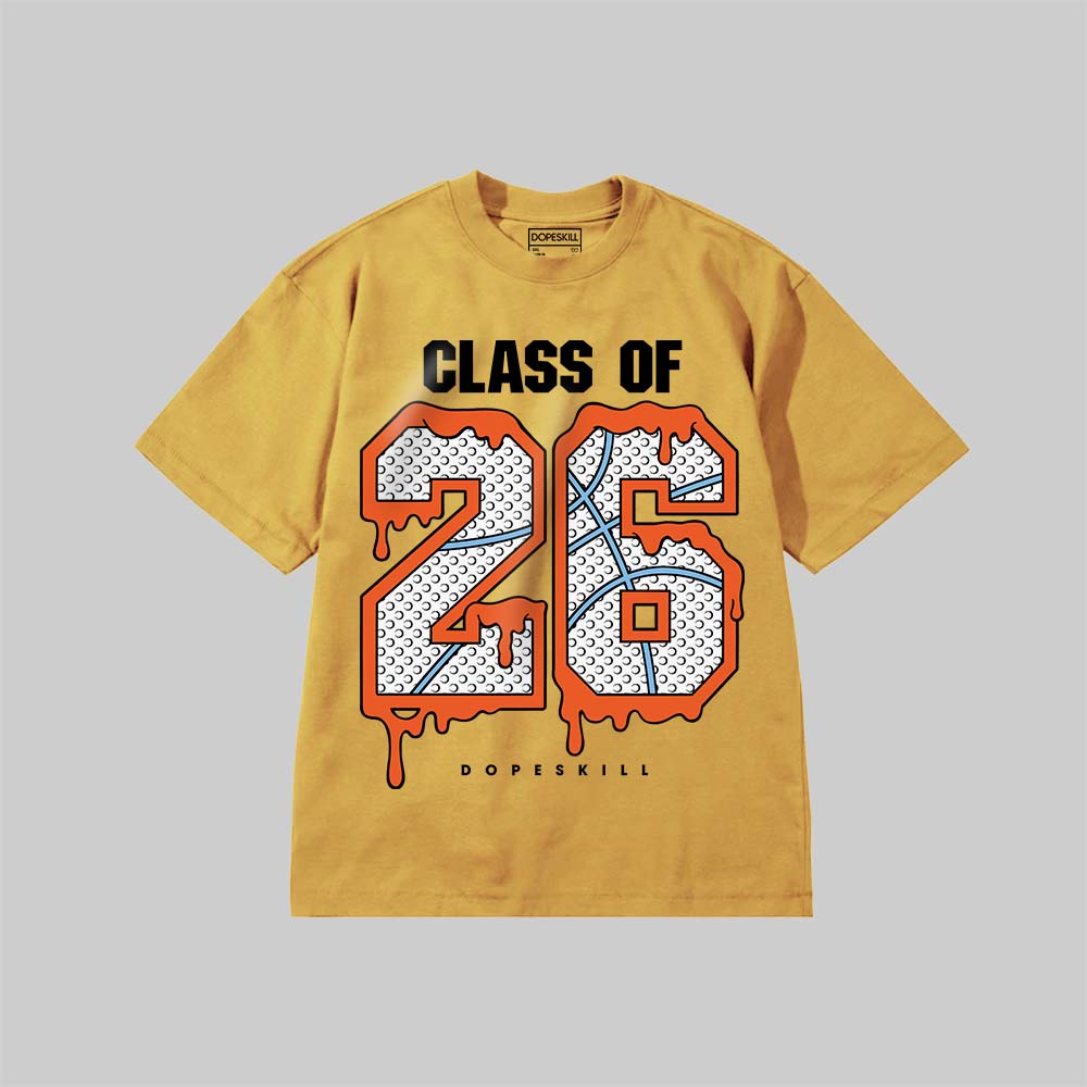 26 Drip DopeSkill Premium T-shirt Streetwear - Mustard 