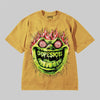 Hellfire DopeSkill Premium T-shirt Streetwear - Mustard