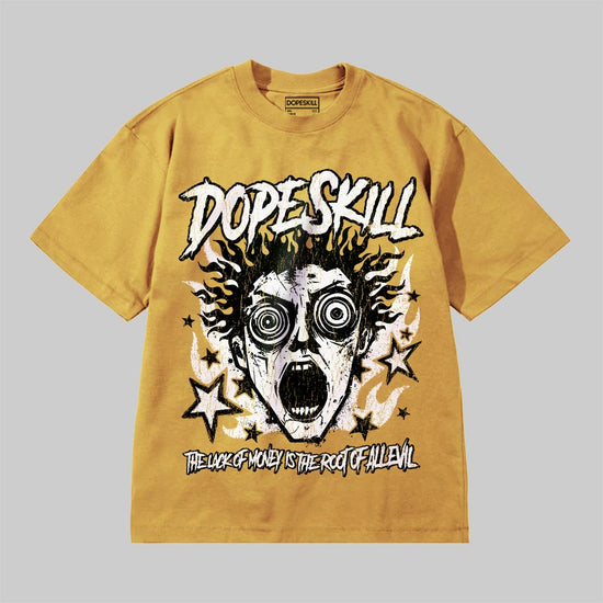 Root of Evil DopeSkill Premium T-shirt Streetwear - Mustard 