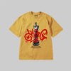 King Chess DopeSkill Premium T-shirt Streetwear - Mustard