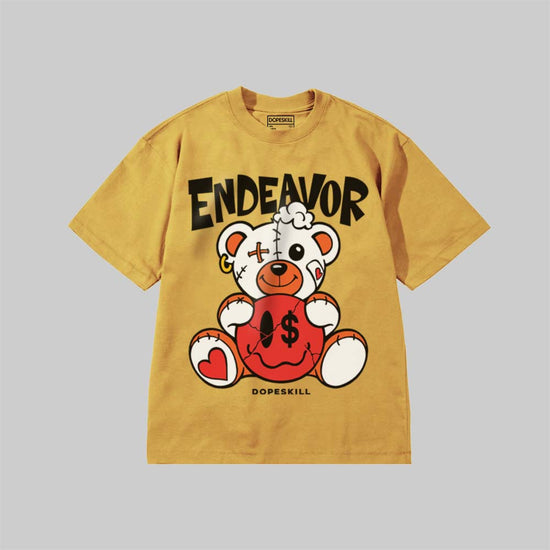 Endeavor DopeSkill Premium T-shirt Streetwear - Mustard