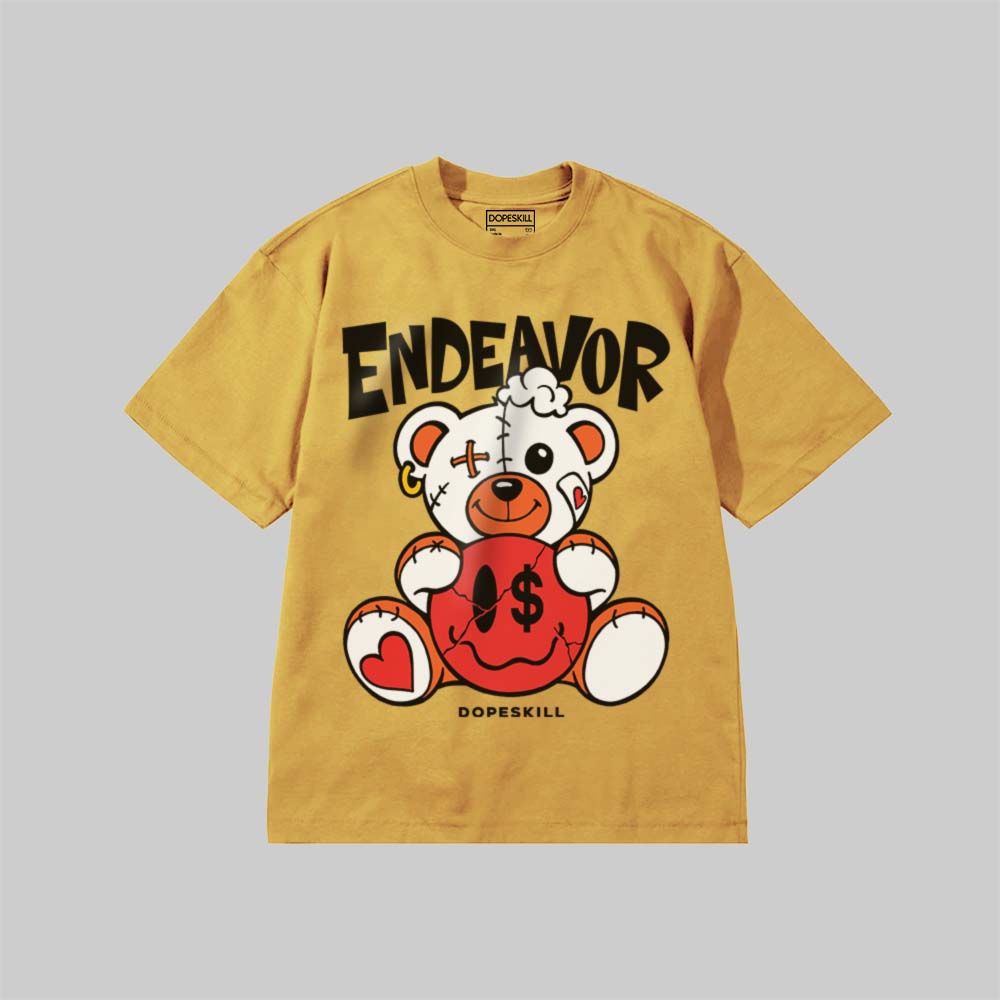 Endeavor DopeSkill Premium T-shirt Streetwear - Mustard