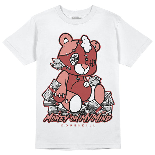 Jordan 13 “Dune Red” DopeSkill T-Shirt MOMM Bear Graphic Streetwear - WHite