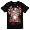 Jordan 13 “Dune Red” DopeSkill T-Shirt Angels Graphic Streetwear - Black