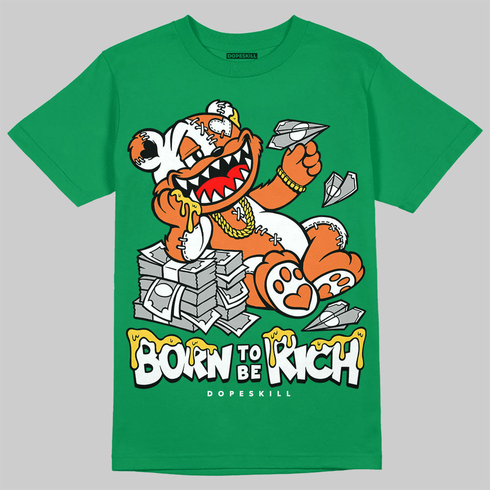 Jordan 3 Retro SP Nina Chanel Abney Bicoastal DopeSkill Green T-shirt Born To Be Rich Graphic Streetwear