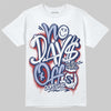 Jordan 6 Retro 'White And Midnight Navy' DopeSkill T-Shirt No Days Off Graphic Streetwear - White