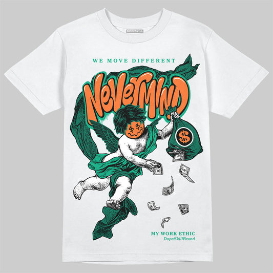 Jordan 3 Retro SP Nina Chanel Abney Bicoastal DopeSkill T-shirt Nevermind Graphic Streetwear - WHite