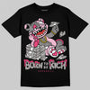 Jordan 3 “Wings” DopeSkill T-Shirt Born To Be Rich Graphic Streetwear - black