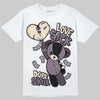 A Ma Maniére x Air Jordan 3 Black Violet Ore DopeSkill T-shirt Love Sick Graphic Streetwear - White