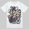 A Ma Maniére x Air Jordan 3 Black Violet Ore DopeSkill T-shirt No Days Off Graphic Streetwear - White