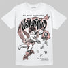 Lanvin Leather Curb Glitter Pale Pink DopeSkill T-Shirt Nevermind Graphic Streetwear  - White