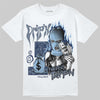 New Balance 9060 Arctic Grey DopeSkill T-Shirt Drip'n Never Tripp'n Graphic Streetwear - White