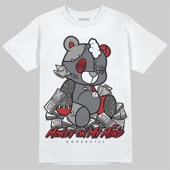 Jordan 3 “Cement Grey” DopeSkill T-Shirt MOMM Bear Graphic Streetwear - White