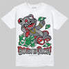 Jordan 3 “Cement Grey” DopeSkill T-Shirt Born To Be Rich Graphic Streetwear - White