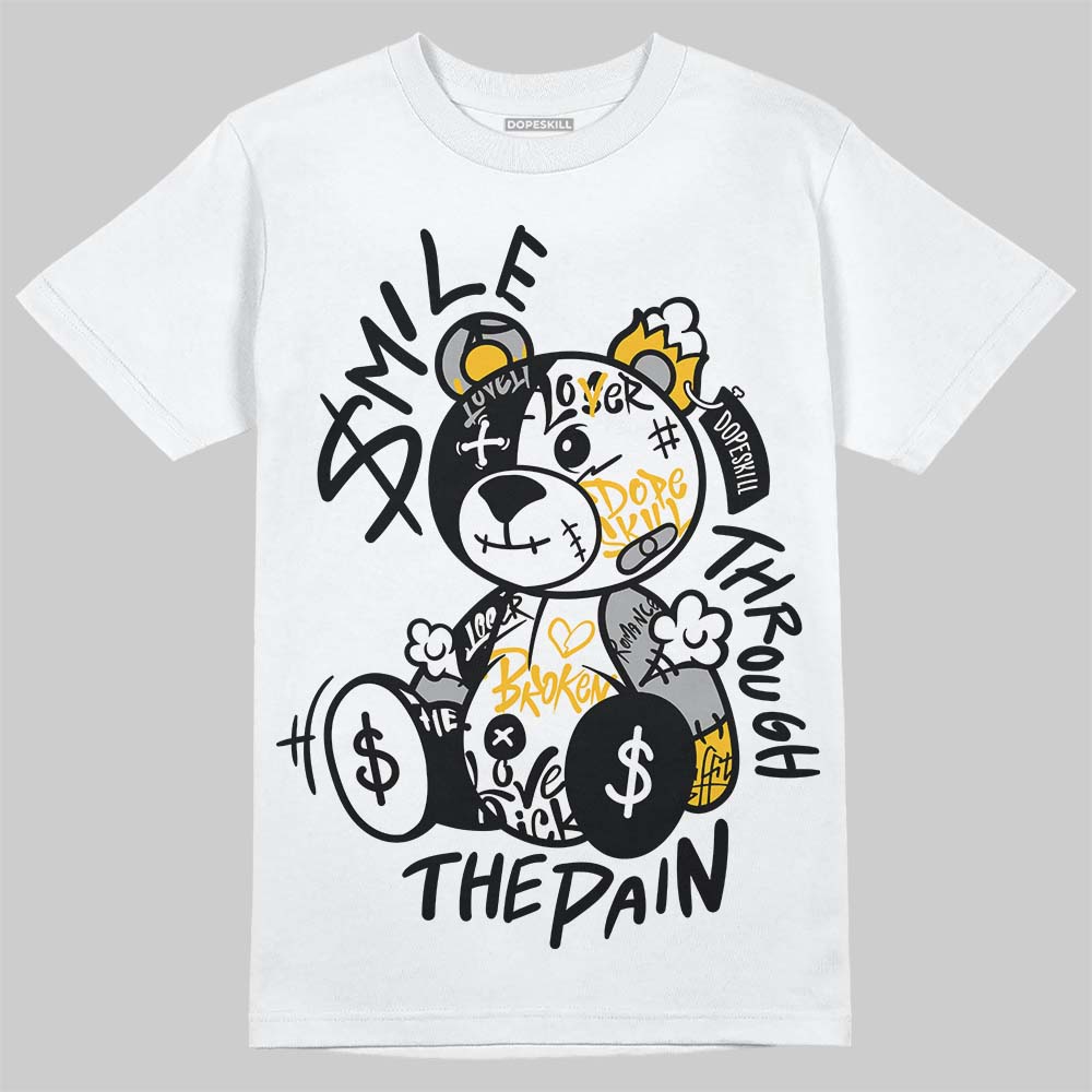 Air DT Max '96 Black White (2024) DopeSkill T-Shirt Smile Through The Pain Graphic Streetwear - White