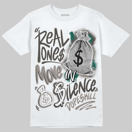 New Balance 2002R Protection Pack "Rain Cloud" DopeSkill T-Shirt Real Ones Move In Silence Graphic Streetwear - White