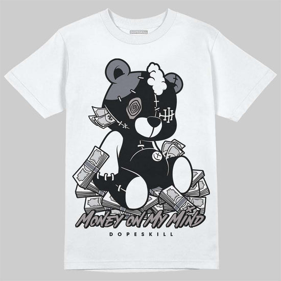 Lanvin Curb Sneakers White Anthracite DopeSkill T-Shirt MOMM Bear Graphic Streetwear - White