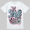 Jordan 1 Low SE Paw Print Pink Foam DopeSkill T-Shirt No Days Off Graphic Streetwear - White