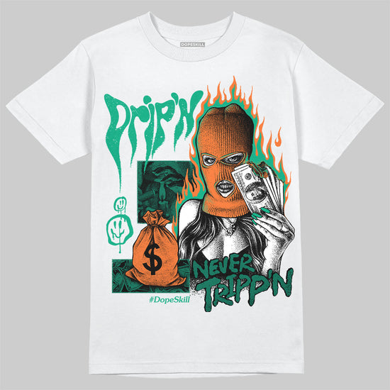 Jordan 3 Retro SP Nina Chanel Abney Bicoastal DopeSkill T-shirt Drip'n Never Tripp'n Graphic Streetwear - White 