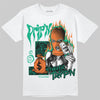 Jordan 3 Retro SP Nina Chanel Abney Bicoastal DopeSkill T-shirt Drip'n Never Tripp'n Graphic Streetwear - White 