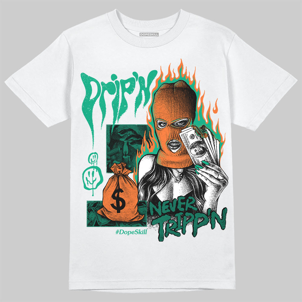 Jordan 3 Retro SP Nina Chanel Abney Bicoastal DopeSkill T-shirt Drip'n Never Tripp'n Graphic Streetwear - White 