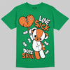 Jordan 3 Retro SP Nina Chanel Abney Bicoastal DopeSkill Green T-shirt Love Sick Graphic Streetwear