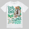 Jordan 3 Retro SP Nina Chanel Abney Bicoastal DopeSkill T-shirt Real Ones Move In Silence Graphic Streetwear - White