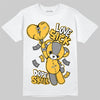 New Balance 9060 Varsity Gold (GS) DopeSkill T-Shirt Love Sick Graphic Streetwear - White