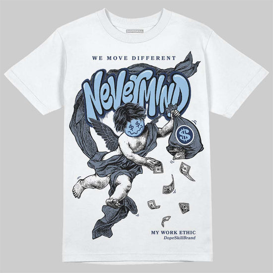 New Balance 9060 Arctic Grey DopeSkill T-Shirt Nevermind Graphic Streetwear - White