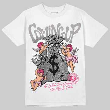 Jordan 3 “Wings” DopeSkill T-Shirt Money Bag Coming Up Graphic Streetwear - White 