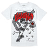 Jordan 4 Retro 'Wet Cement' DopeSkill T-Shirt Nevermind Graphic Streetwear - White