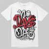 New Balance 1906R Silver Classic Crimson DopeSkill T-Shirt No Days Off Graphic Streetwear - White 