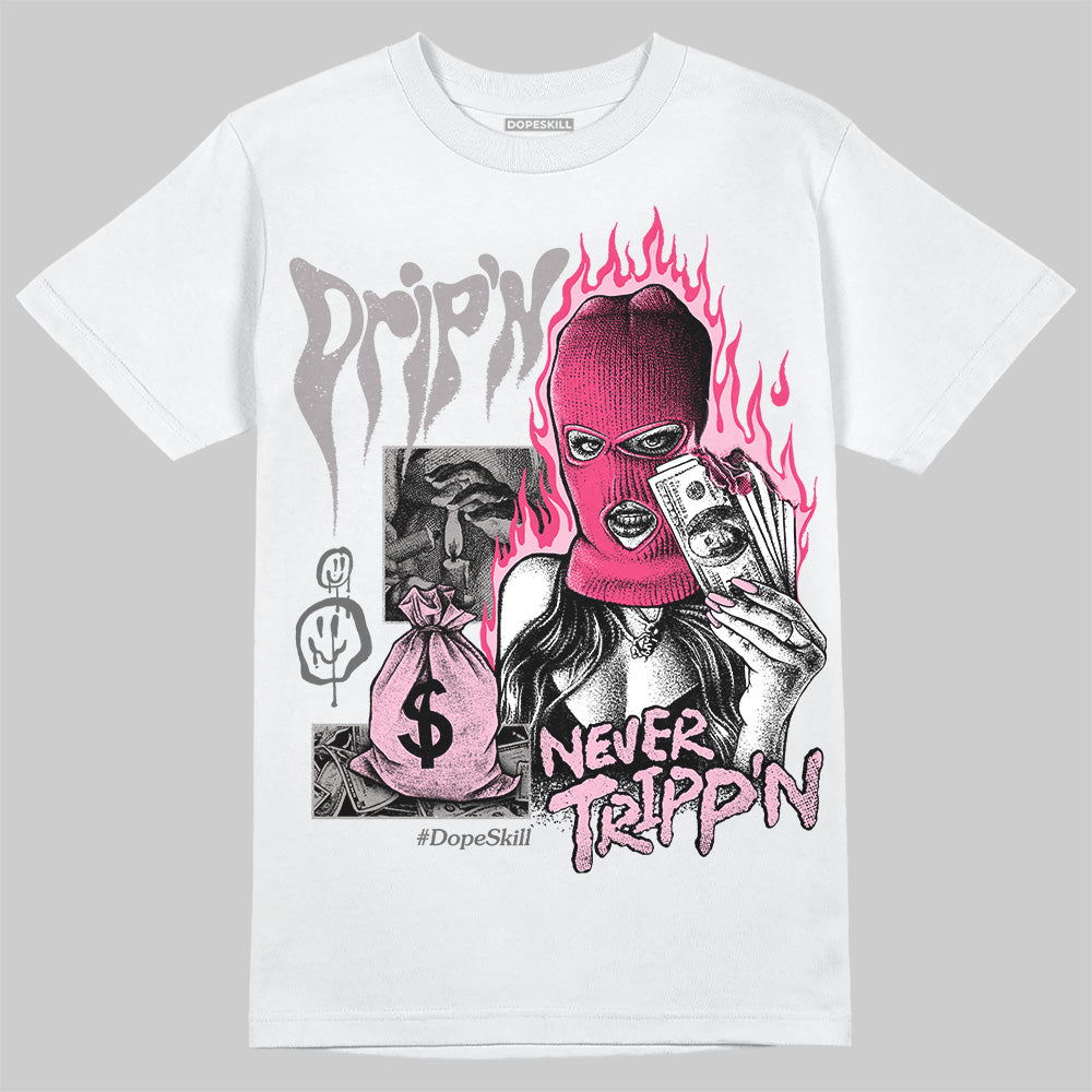 Jordan 3 “Wings” DopeSkill T-Shirt Drip'n Never Tripp'n Graphic Streetwear - White