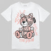 Lanvin Leather Curb Glitter Pale Pink DopeSkill T-Shirt Smile Through The Pain Graphic Streetwear - White