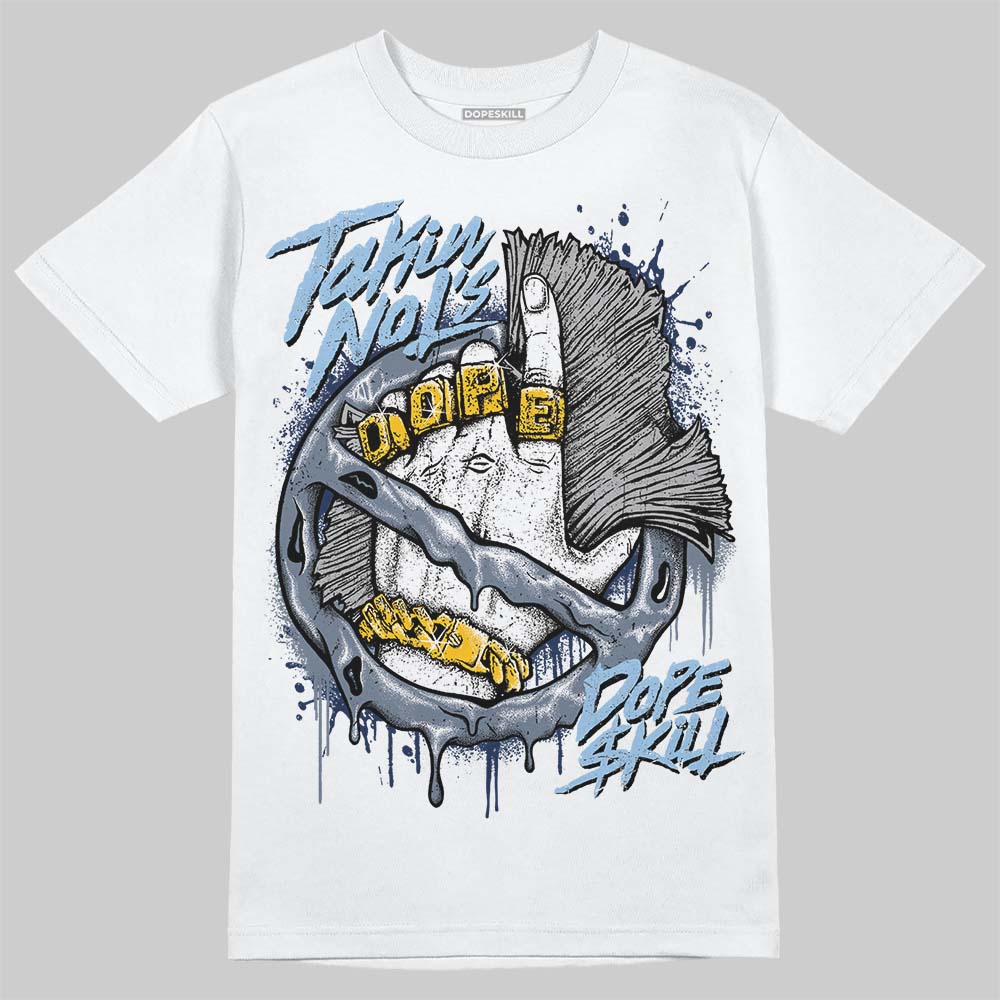 New Balance 9060 Arctic Grey DopeSkill T-Shirt Takin No L's Graphic Streetwear - White 