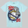 Dunk Low GS “Glacier Blue” DopeSkill Chambray T-shirt Takin No L's Graphic Streetwear