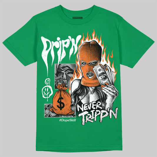 Jordan 3 Retro SP Nina Chanel Abney Bicoastal DopeSkill Green T-shirt Drip'n Never Tripp'n Graphic Streetwear