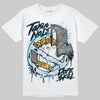 Jordan 11 Retro Legend Blue DopeSkill T-Shirt Takin No L's Graphic Streetwear - White