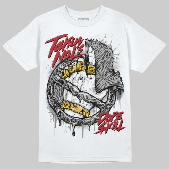 Jordan 3 “Cement Grey” DopeSkill T-Shirt Takin No L's Graphic Streetwear - White