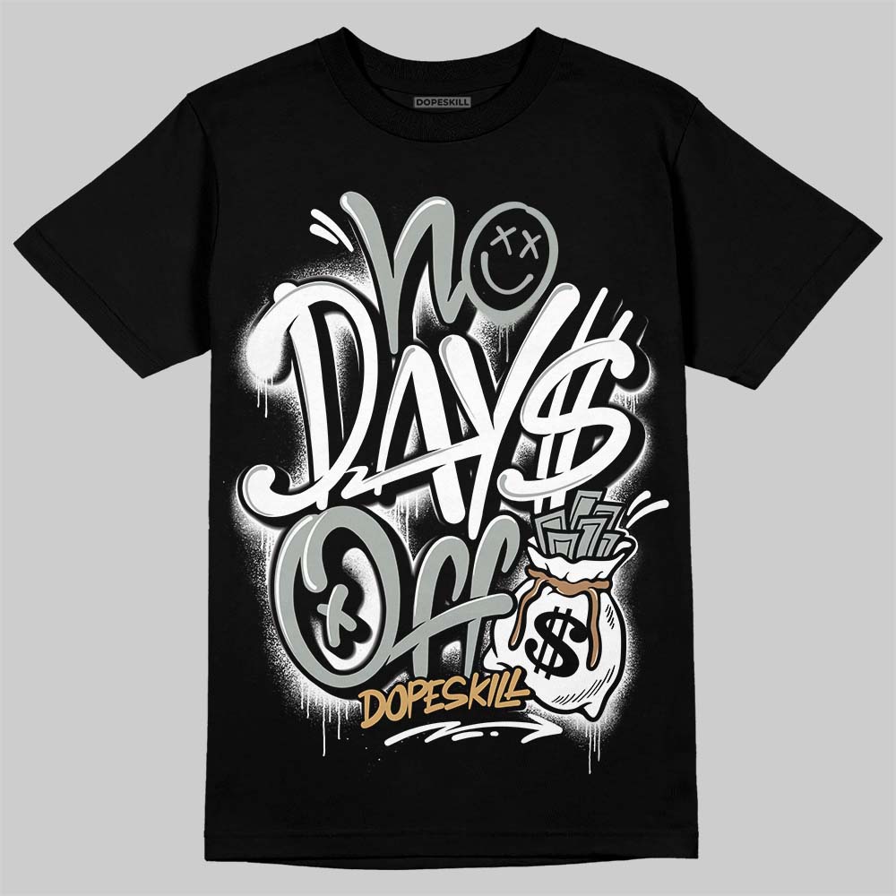 New Balance 1906R ‘White Gold’ DopeSkill T-Shirt No Days Off Graphic Streetwear - Black