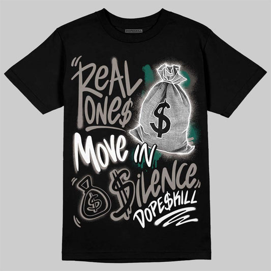 New Balance 2002R Protection Pack "Rain Cloud" DopeSkill T-Shirt Real Ones Move In Silence Graphic Streetwear - Black