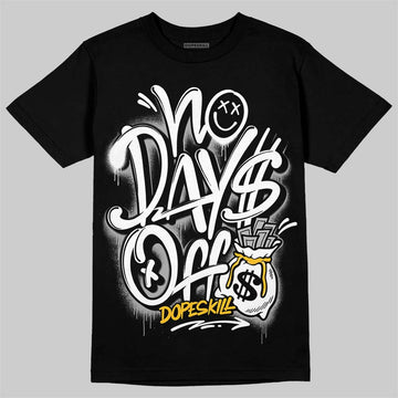 Air DT Max '96 Black White (2024) DopeSkill T-Shirt No Days Off Graphic Streetwear - Black