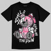 Jordan 3 “Wings” DopeSkill T-Shirt Smile Through The Pain Graphic Streetwear - Black